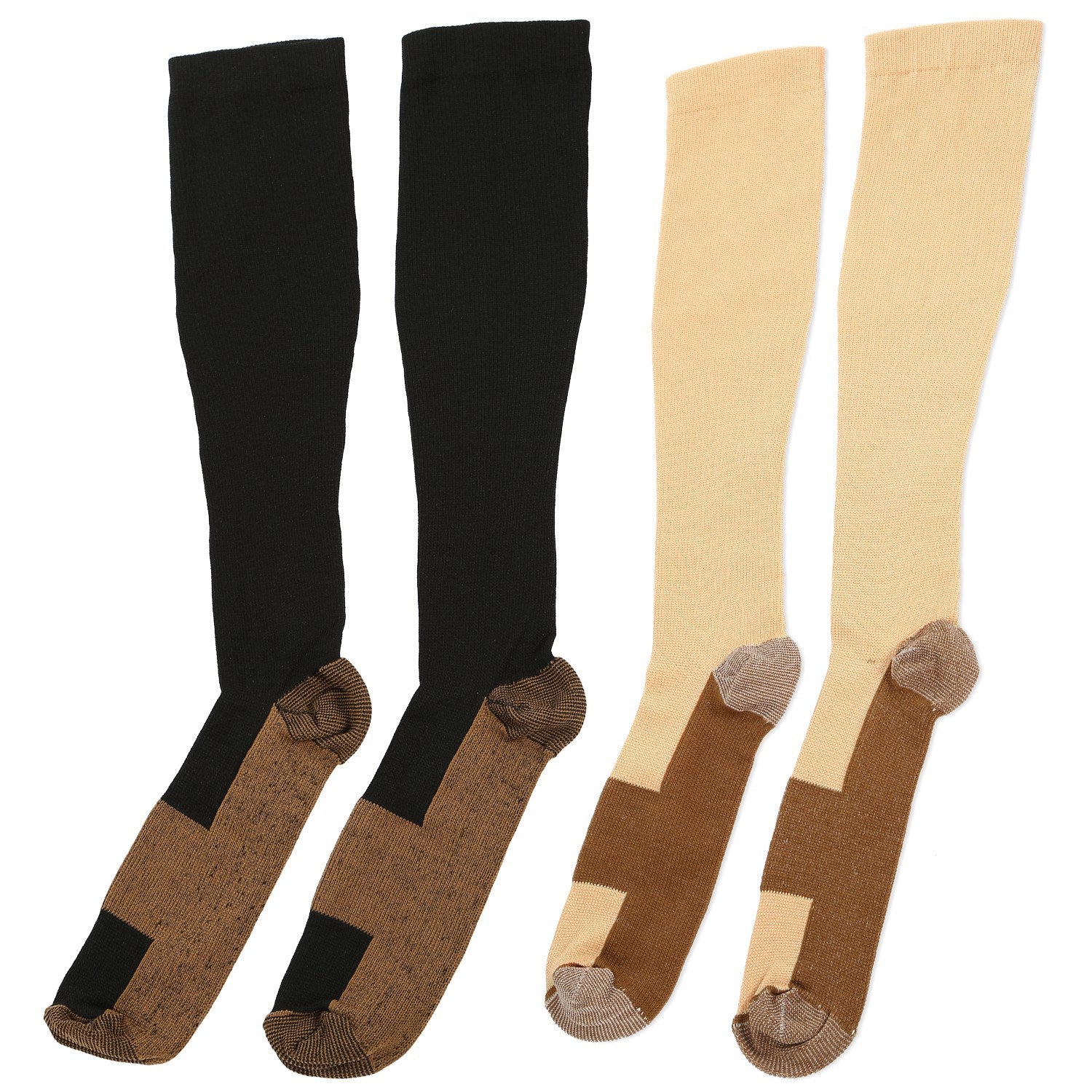 Unisex Copper Compression Support Socks