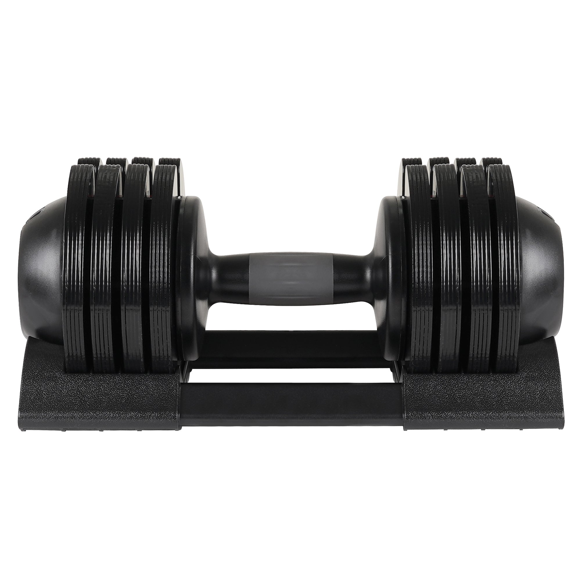 Adjustable 52LB Steel Plastic Dumbbell Set