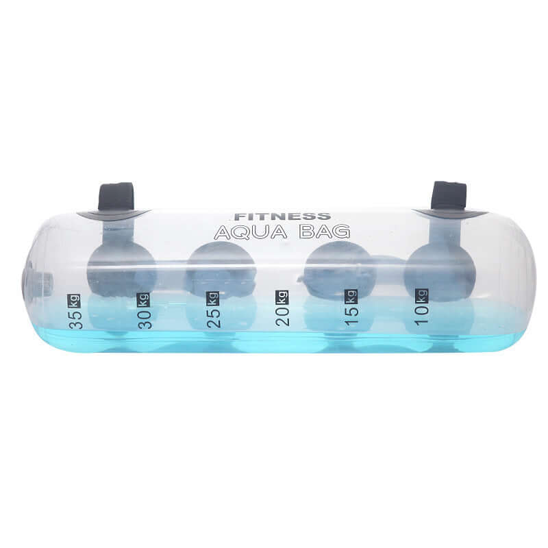 Transparent Cylindrical Water Weight Fitness Dumbbell