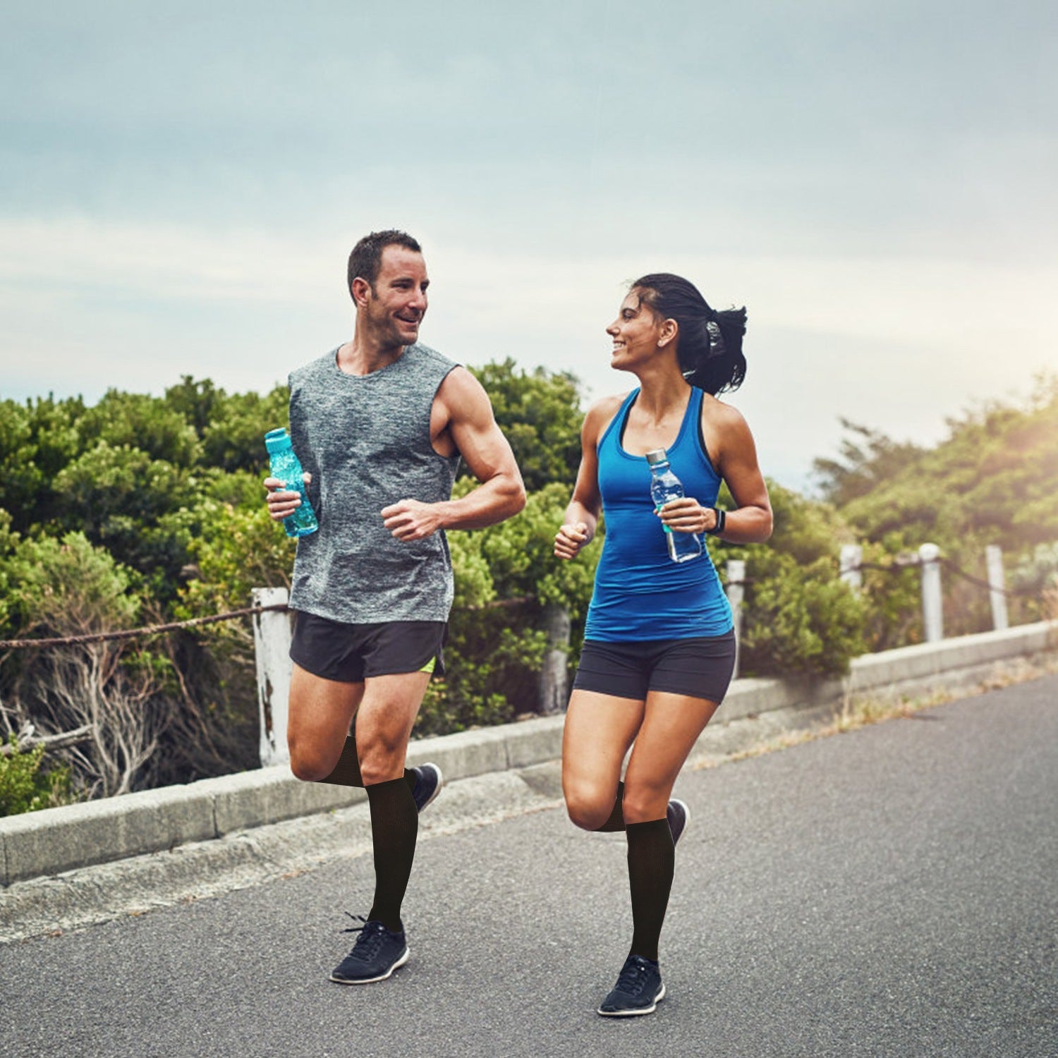 Unisex Copper Compression Support Socks