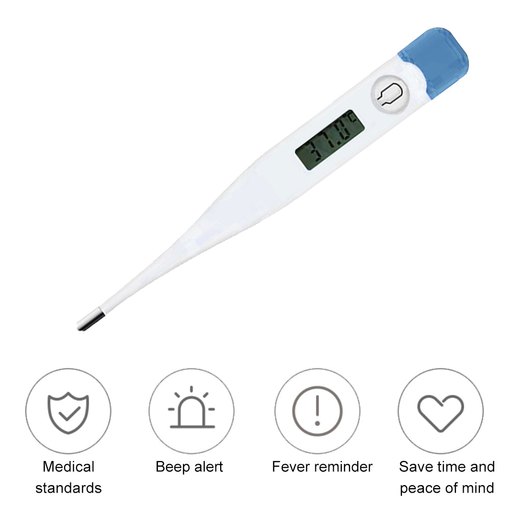 Digital LCD Oral Underarm Body Thermometer