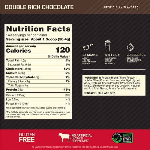 Optimum Nutrition Gold Standard Protein Powder