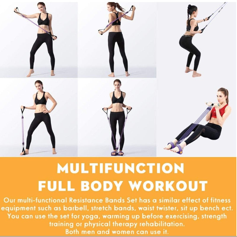Multifunctional Pedal Sit-Up Resistance Exercise Trainer