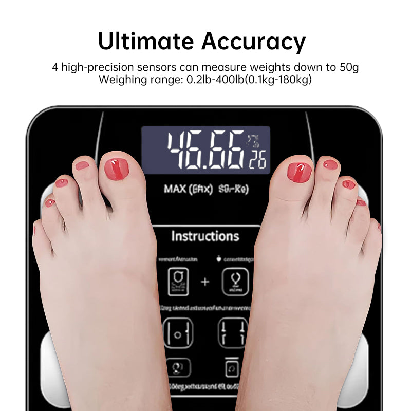 Bluetooth Smart Fitness Body Analysis Scale