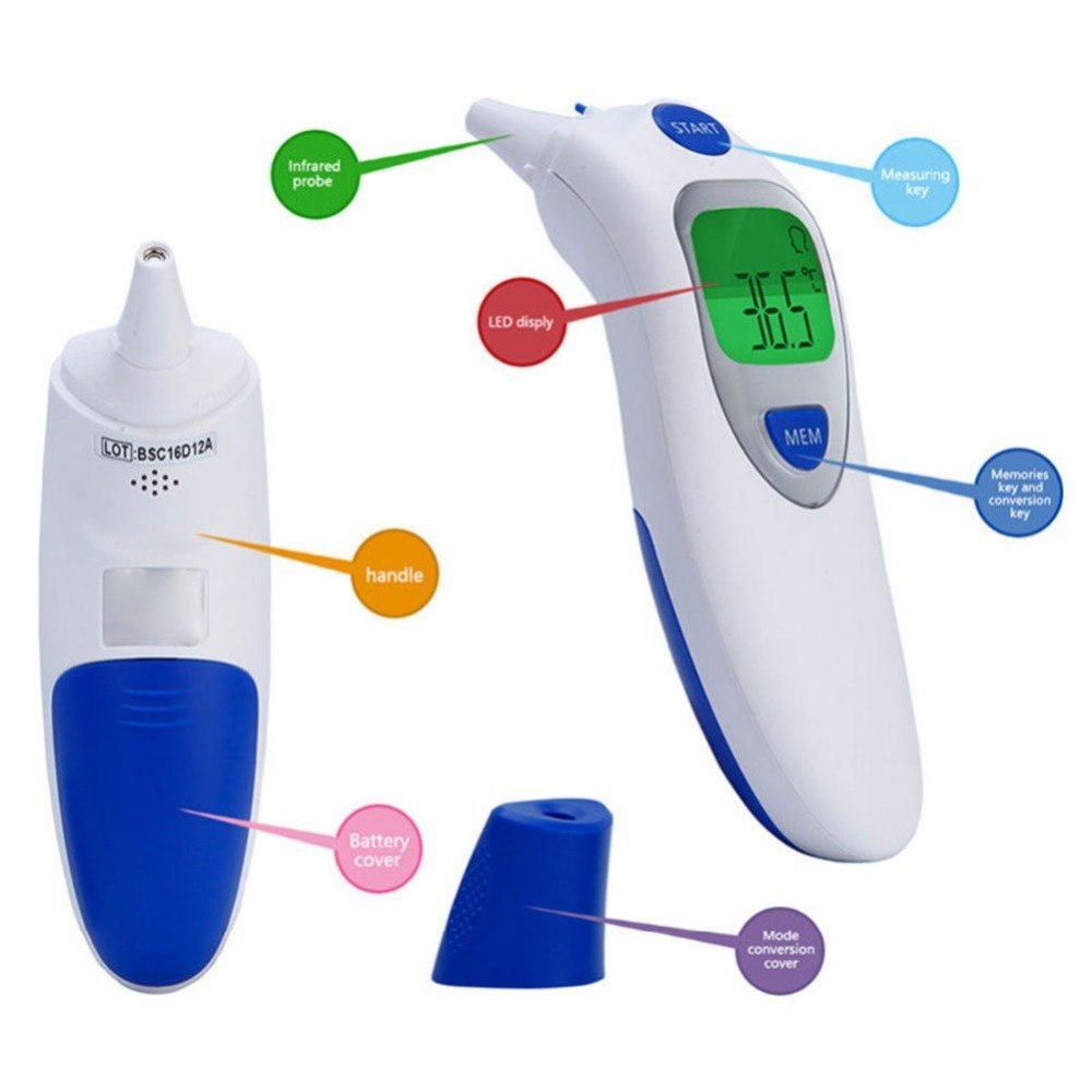 Baby Digital Infrared Forehead Ear Thermometer