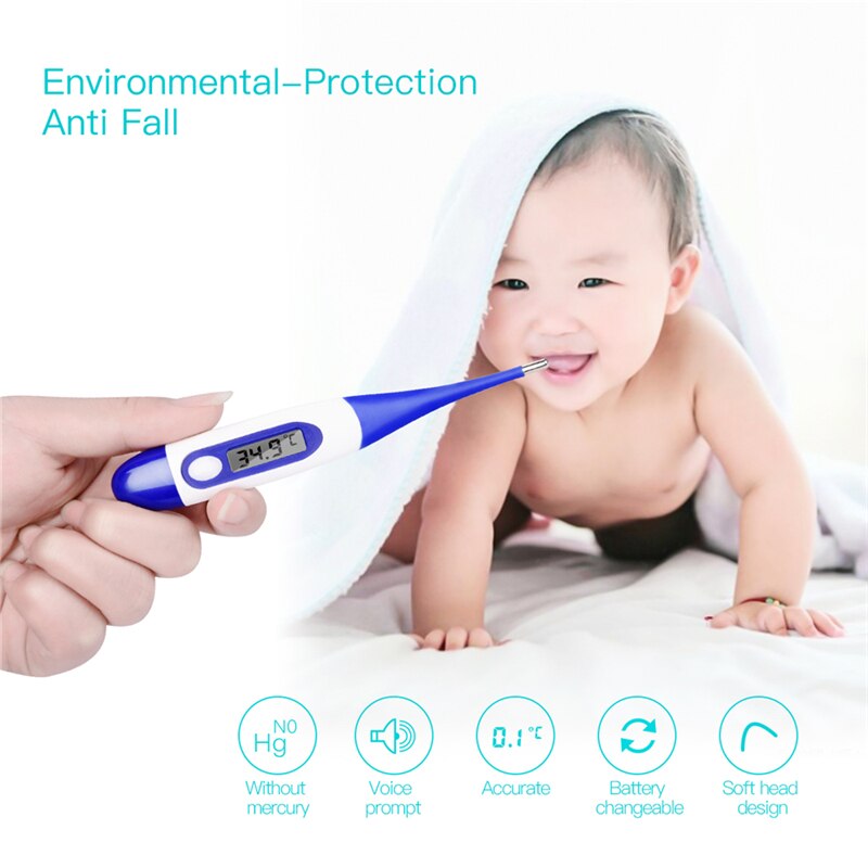 Digital Baby Infant Adult Body Thermometer