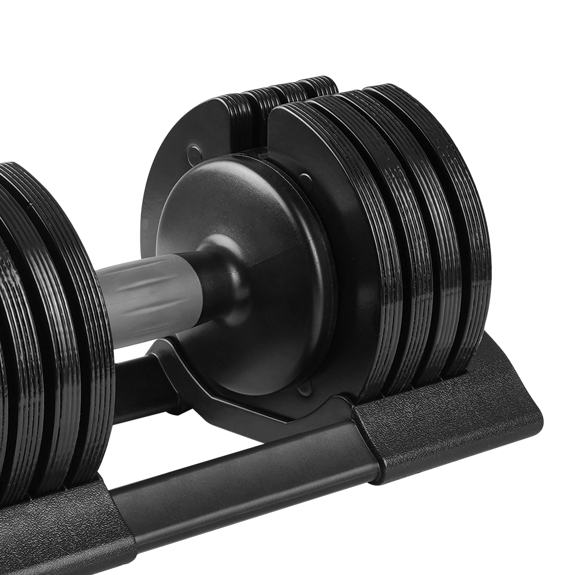 Adjustable 52LB Steel Plastic Dumbbell Set