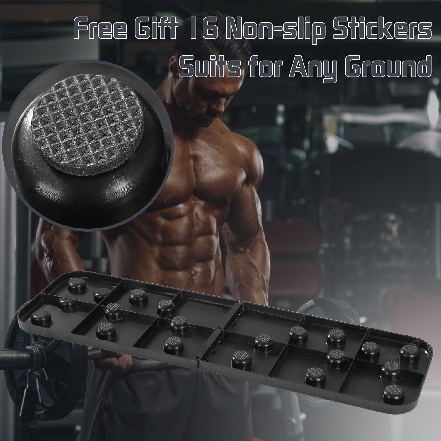 Foldable Multifunctional Push-Up Board Fitness Trainer