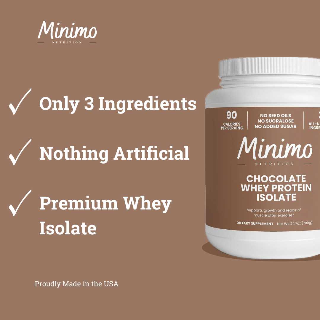 Chocolate Whey Isolate Protein Powder 1.54lbs