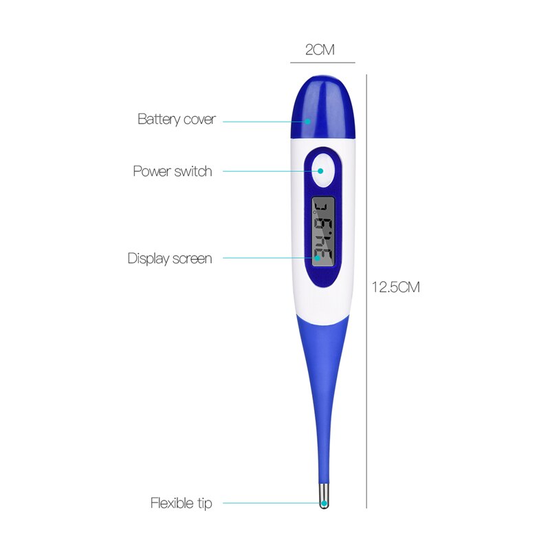 Digital Baby Infant Adult Body Thermometer