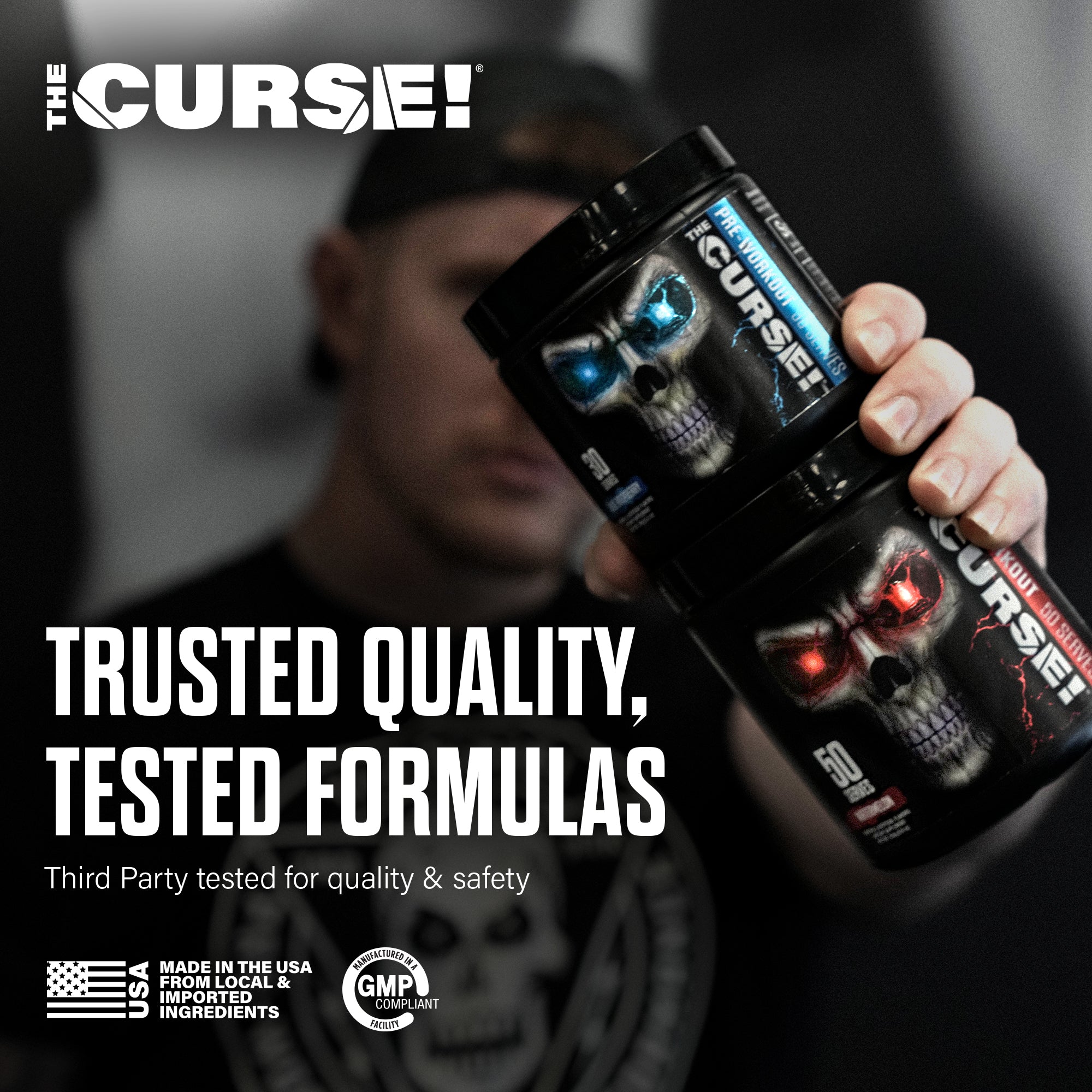 Pre-Workout Fitness Supplement Powder