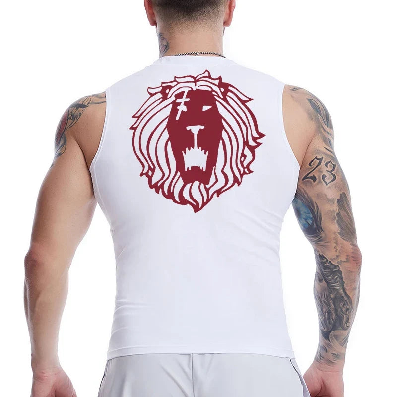 Men’s Anime Inspired Compression Sports Tank