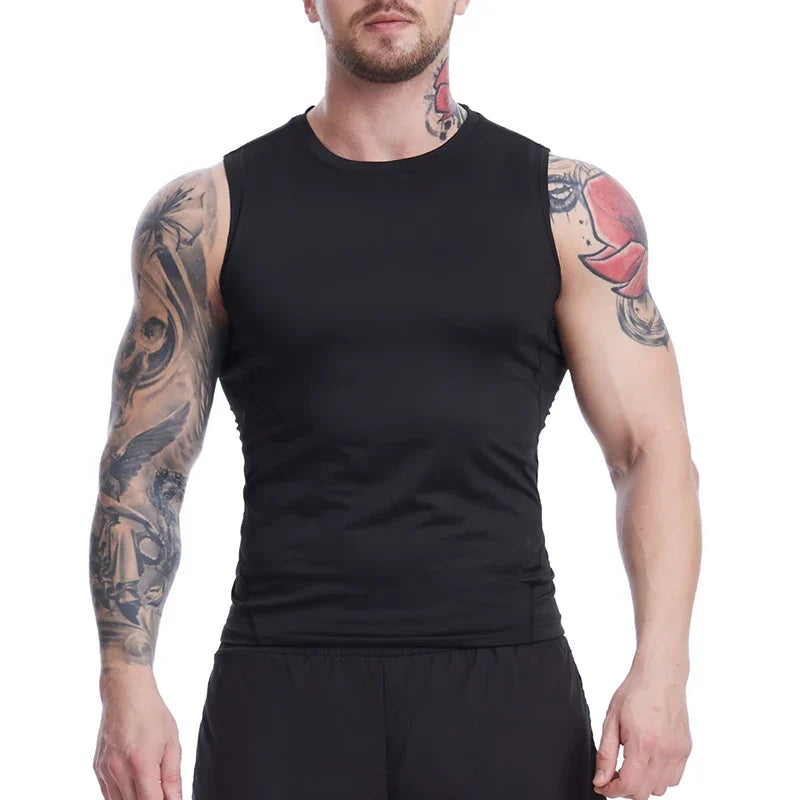Men’s Anime Inspired Compression Sports Tank