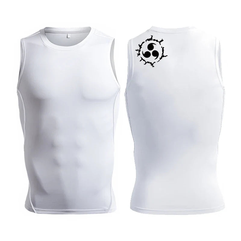 Men’s Anime Inspired Compression Sports Tank