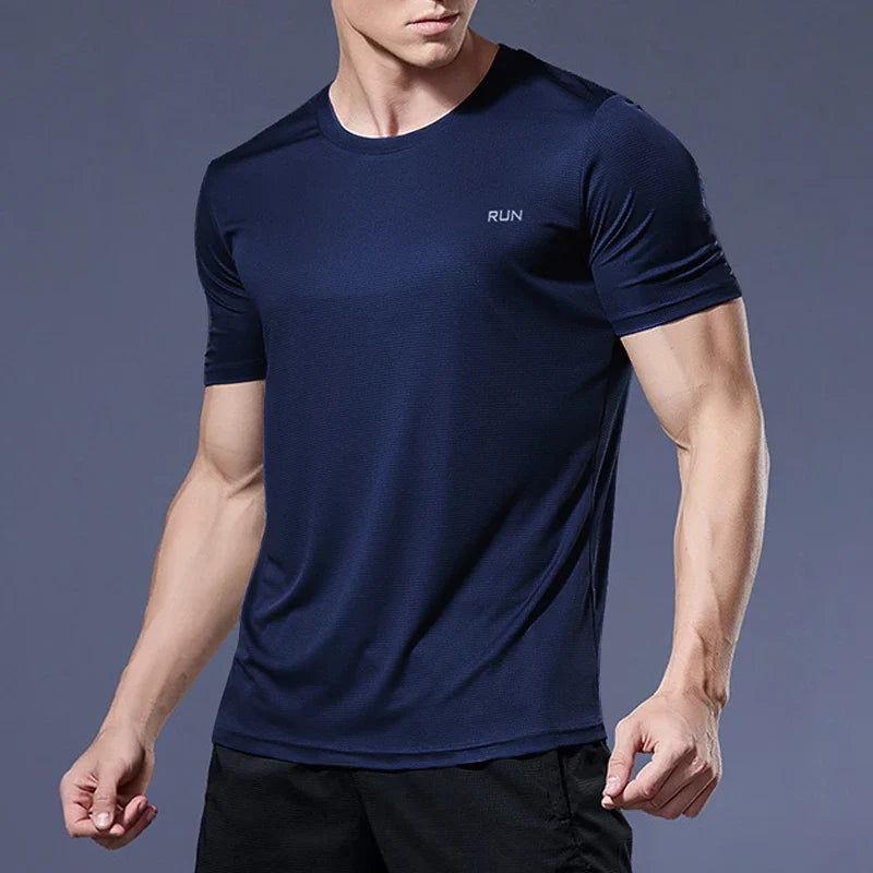 Men’s Performance Quick-Dry Running Athletic Tee