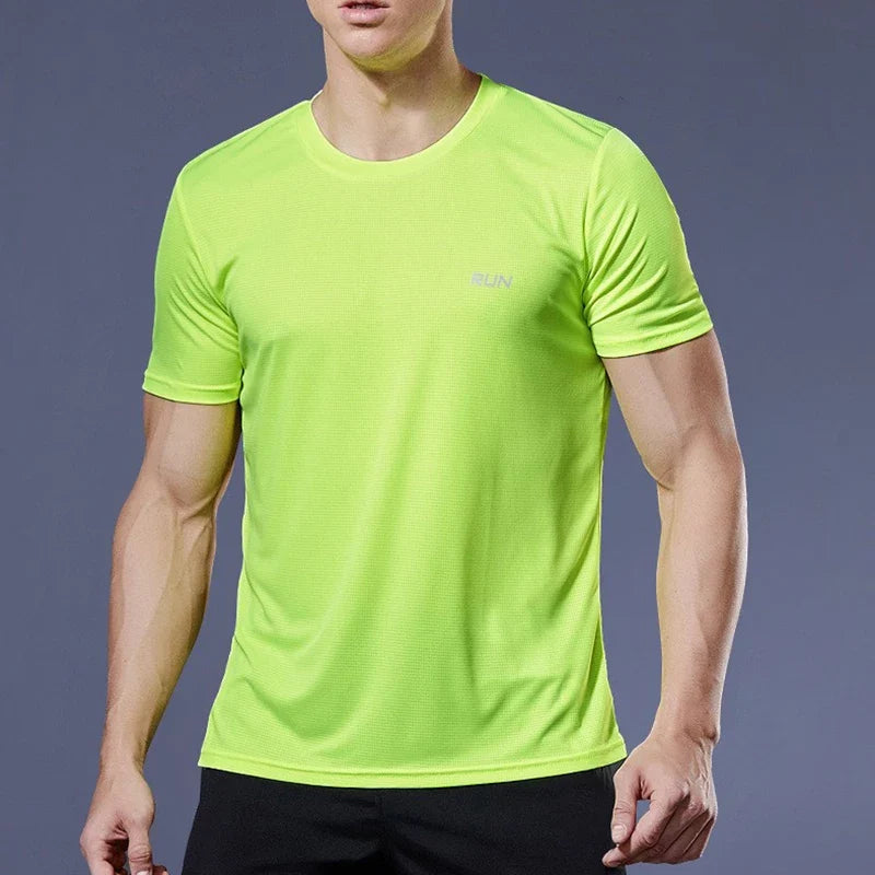 Men’s Performance Quick-Dry Running Athletic Tee