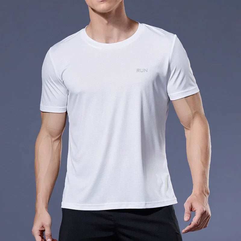 Men’s Performance Quick-Dry Running Athletic Tee