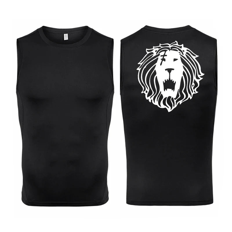 Men’s Anime Inspired Compression Sports Tank