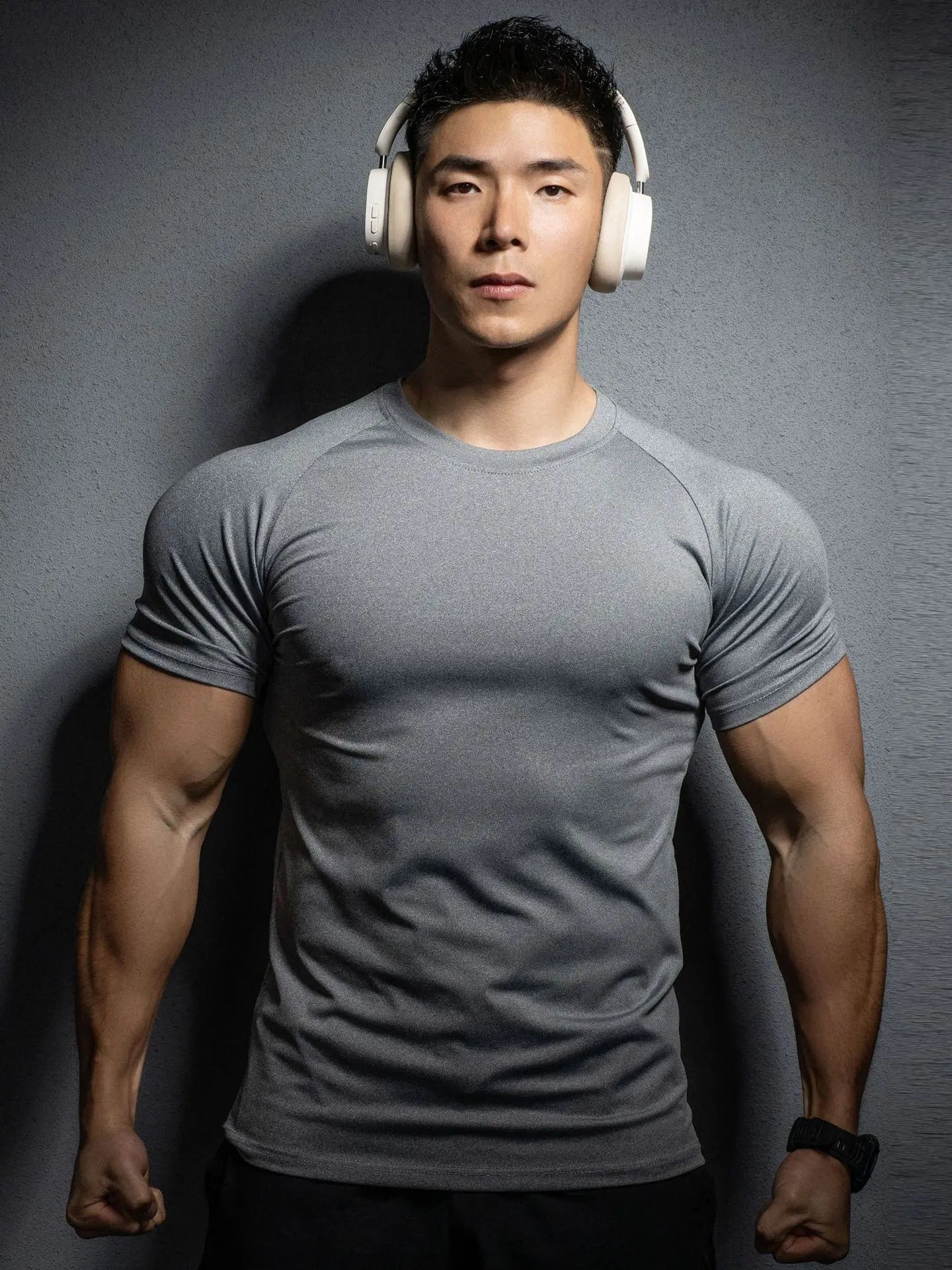 Men’s High-Performance Athletic Workout T-Shirt