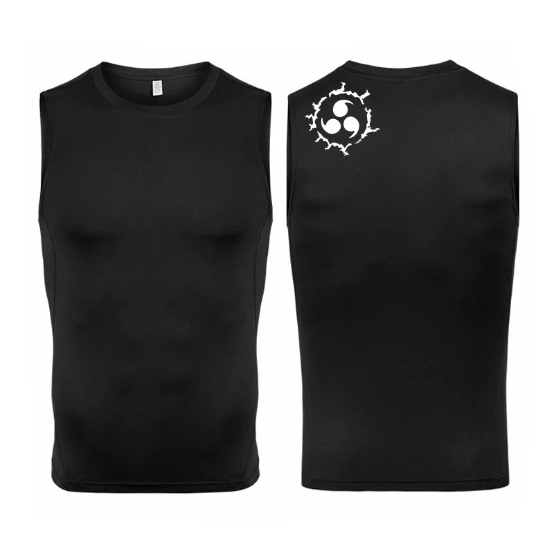 Men’s Anime Inspired Compression Sports Tank