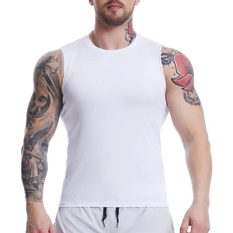 Men’s Anime Inspired Compression Sports Tank