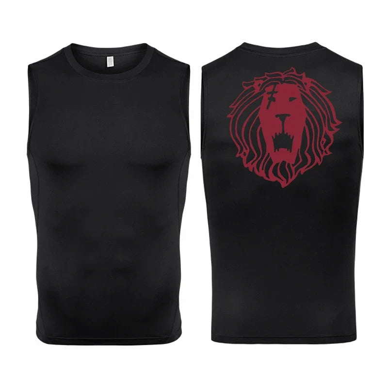 Men’s Anime Inspired Compression Sports Tank