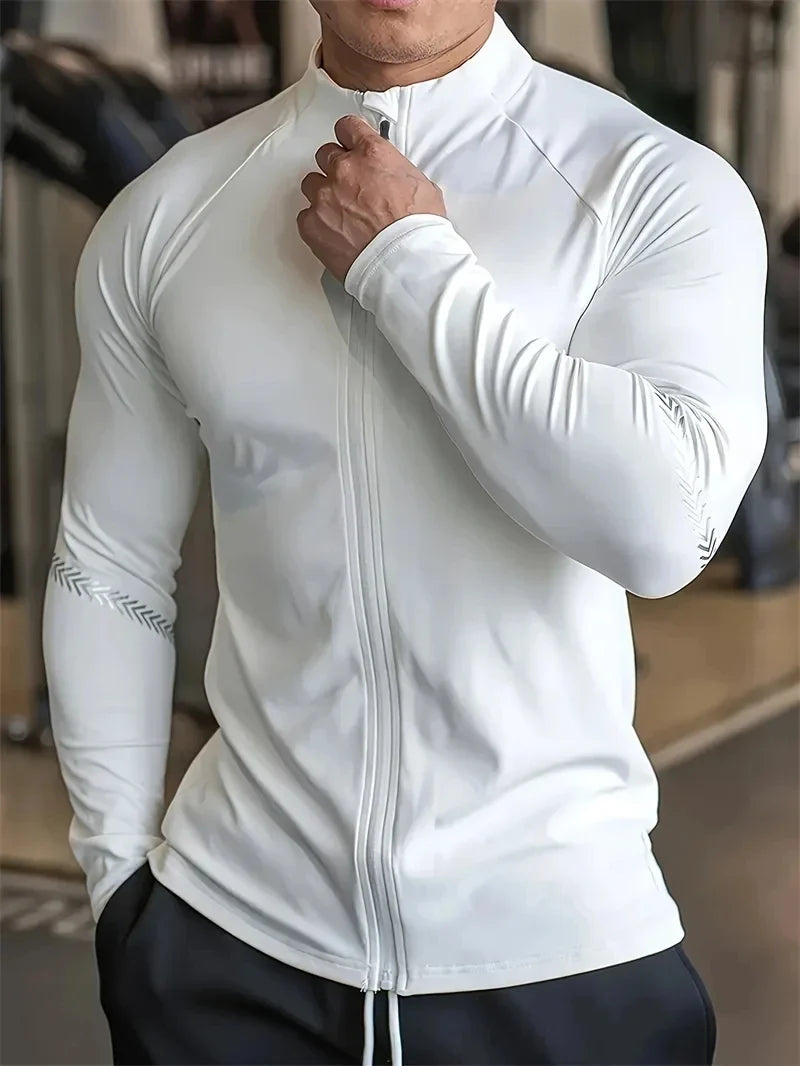 Men’s Compression Quick-Dry Sports Running Jacket