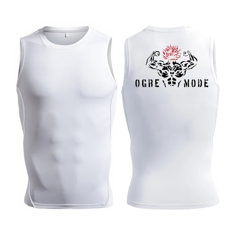 Men’s Anime Inspired Compression Sports Tank