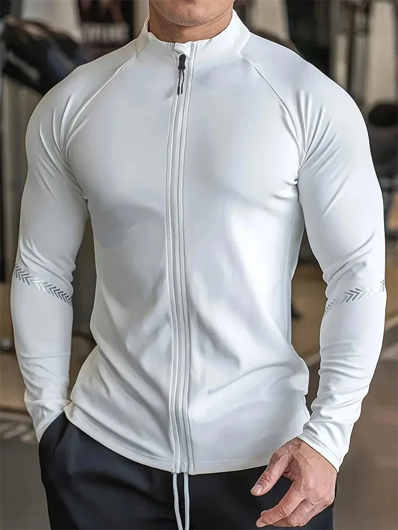 Men’s Compression Quick-Dry Sports Running Jacket
