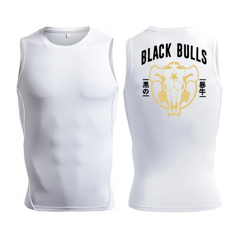 Men’s Anime Inspired Compression Sports Tank