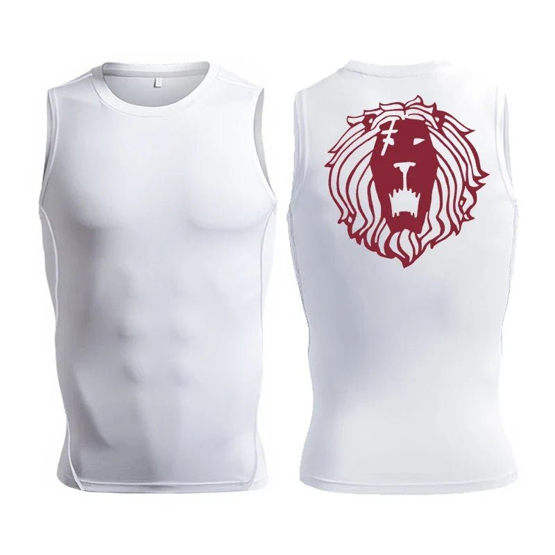 Men’s Anime Inspired Compression Sports Tank