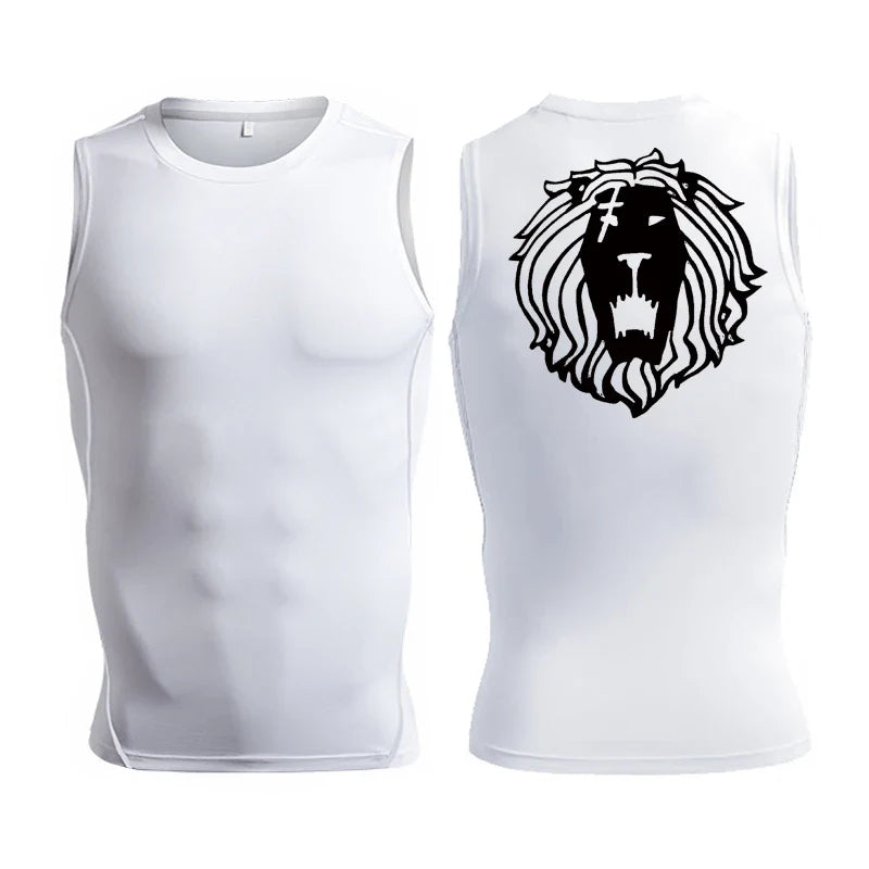 Men’s Anime Inspired Compression Sports Tank