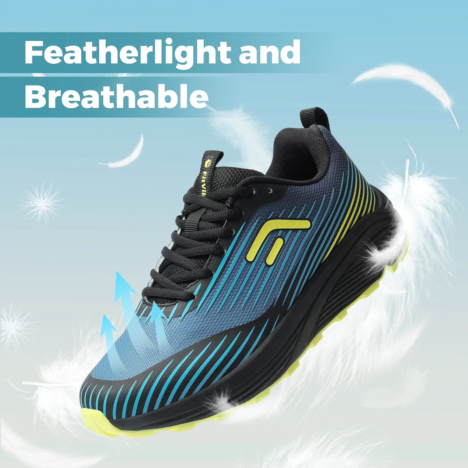 Wide Breathable Trail Running Shoes
