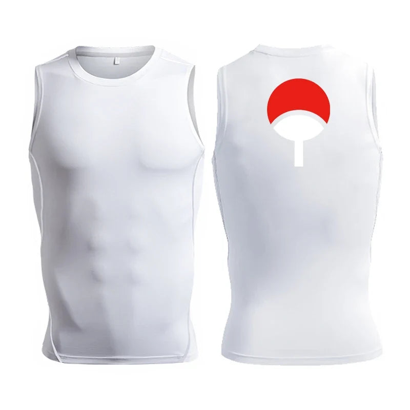 Men’s Anime Inspired Compression Sports Tank