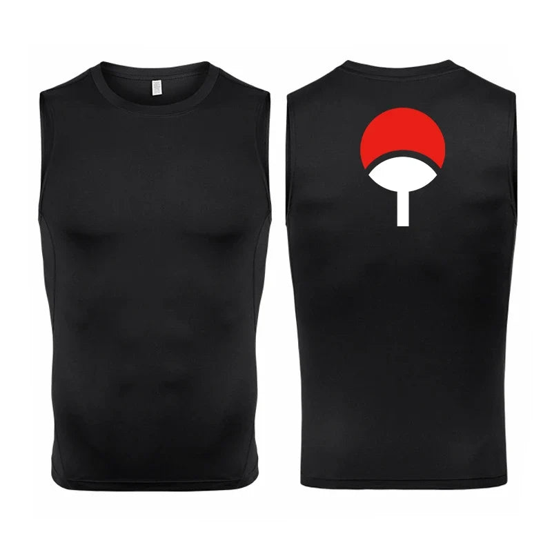 Men’s Anime Inspired Compression Sports Tank