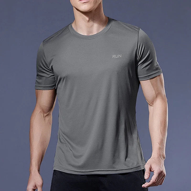 Men’s Performance Quick-Dry Running Athletic Tee