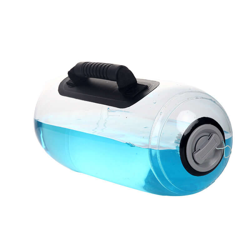 Transparent Cylindrical Water Weight Fitness Dumbbell