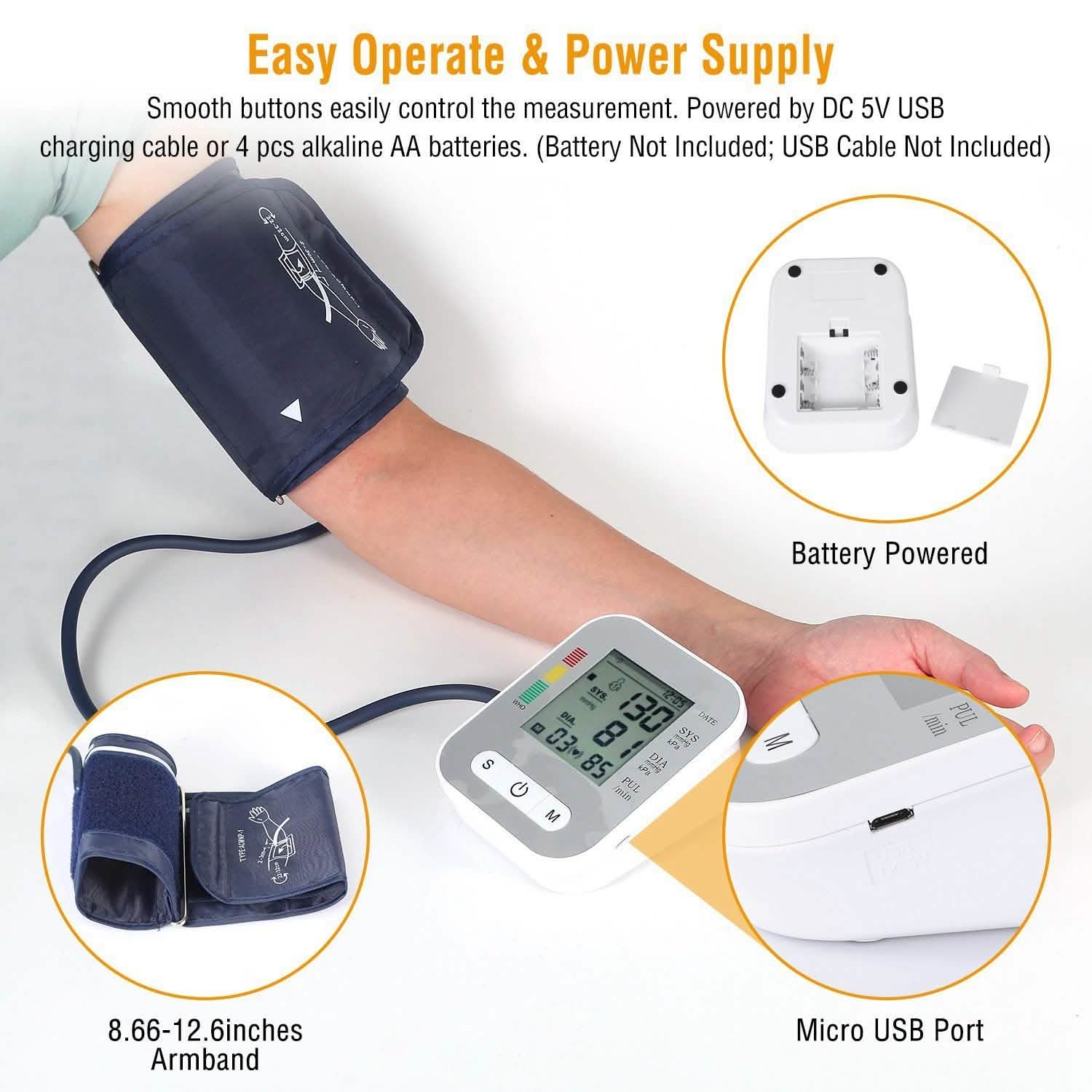 Digital Automatic Arm Blood Pressure Monitor