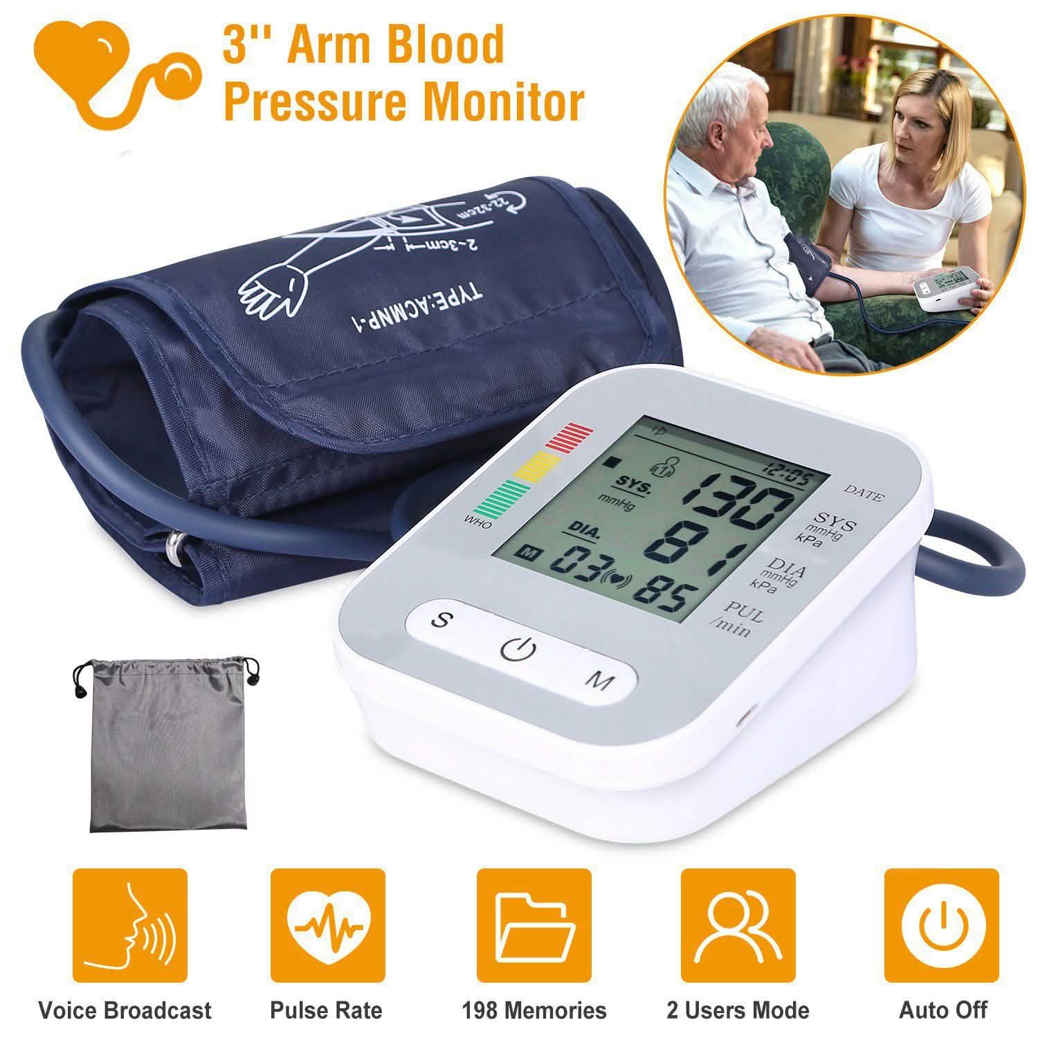 Digital Automatic Arm Blood Pressure Monitor