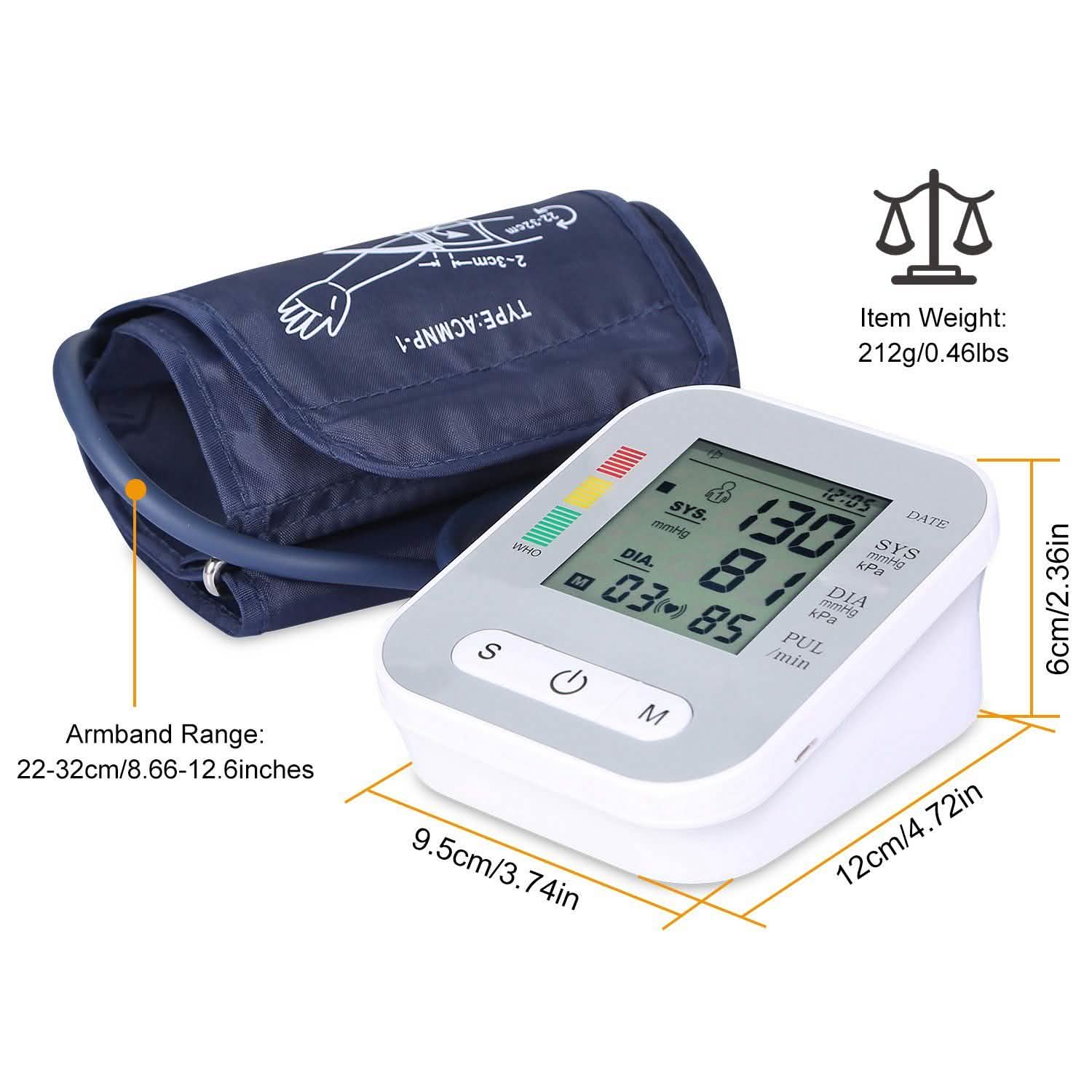 Digital Automatic Arm Blood Pressure Monitor