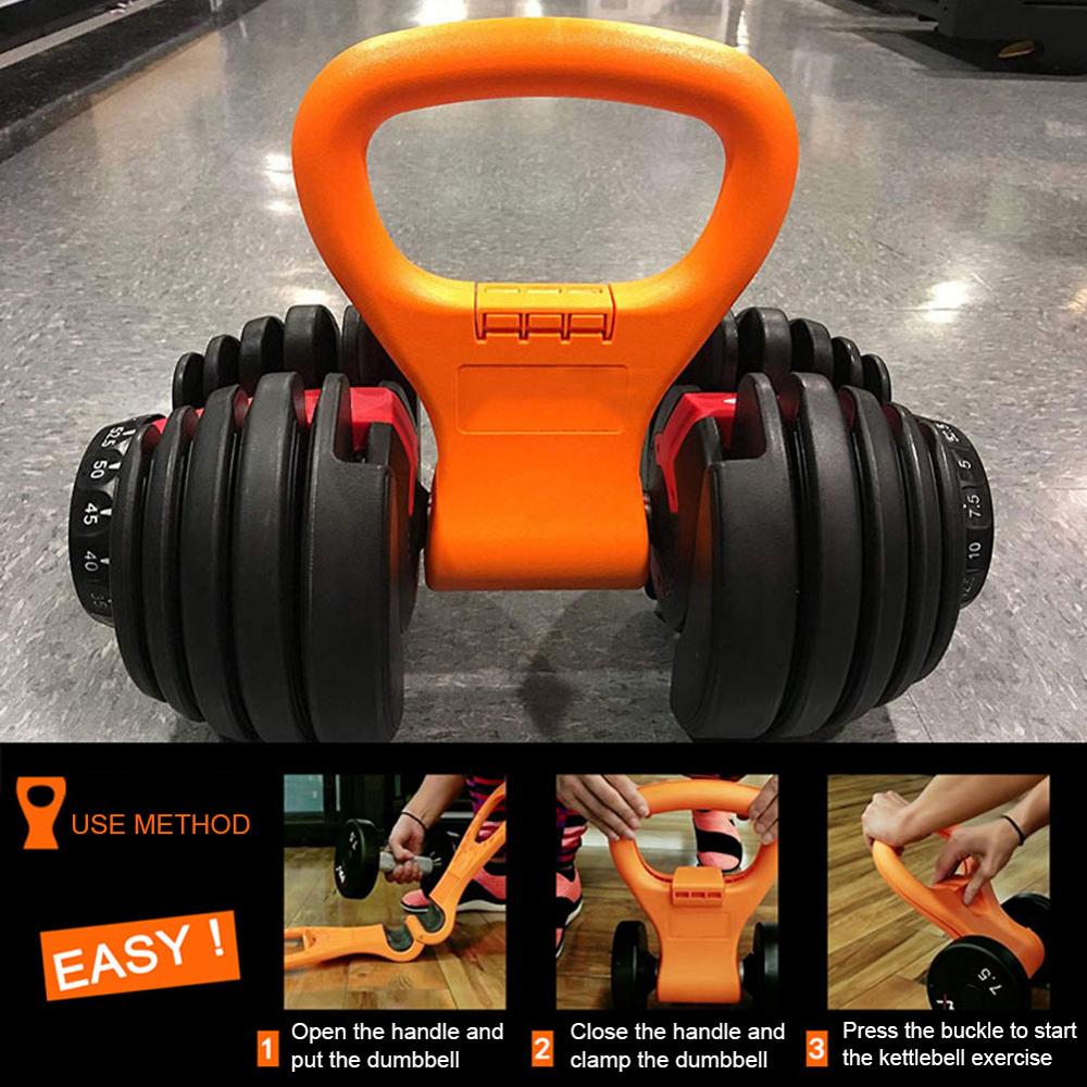 Dumbbell Clip Portable Training Grip Handle