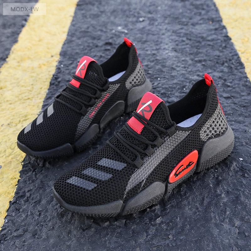 Men’s Lightweight Breathable Slip-On Running Shoes