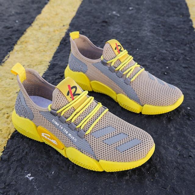 Men’s Lightweight Breathable Slip-On Running Shoes