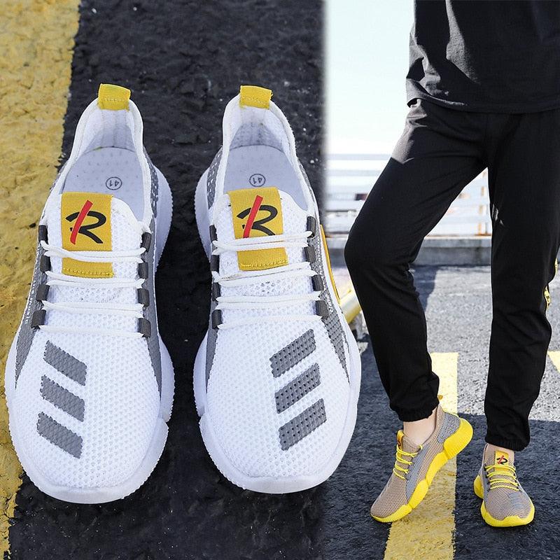 Men’s Lightweight Breathable Slip-On Running Shoes