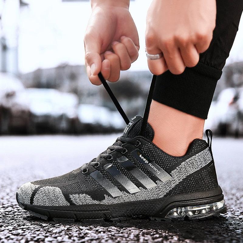 Men’s Air Cushion Breathable Running Sneakers