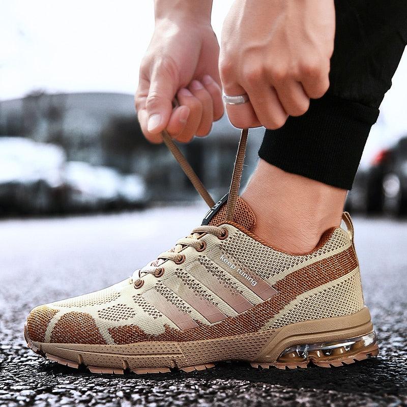 Men’s Air Cushion Breathable Running Sneakers