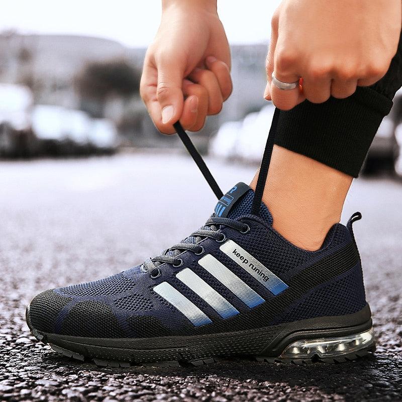 Men’s Air Cushion Breathable Running Sneakers