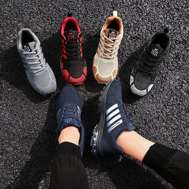Men’s Air Cushion Breathable Running Sneakers