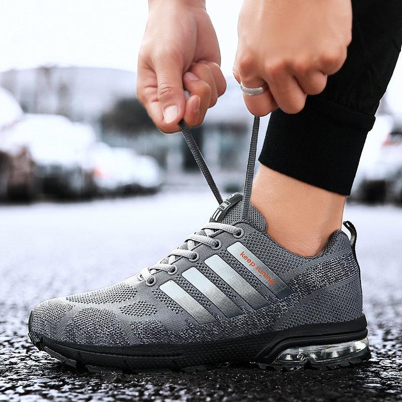 Men’s Air Cushion Breathable Running Sneakers