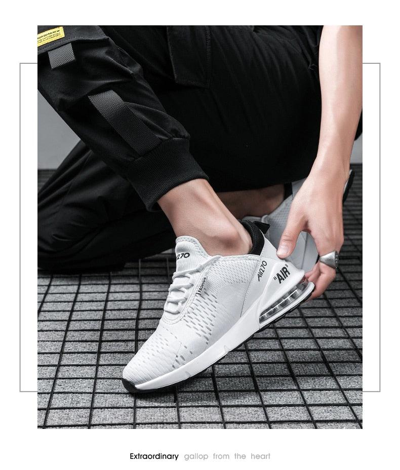 Unisex Air Cushion Breathable Running Sneakers